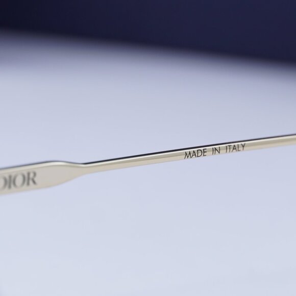 Dior NEODIORO R2U B000 Oval 52mm Eyeglasses - Gold - Picture 6 of 9